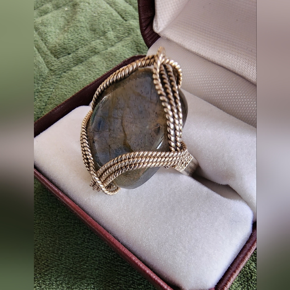 Ring,  Labradorite - Picture 8 of 8